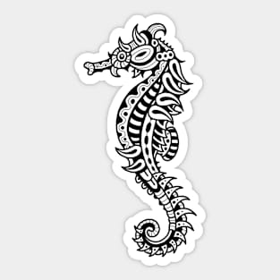 Abstract seahorse Sticker